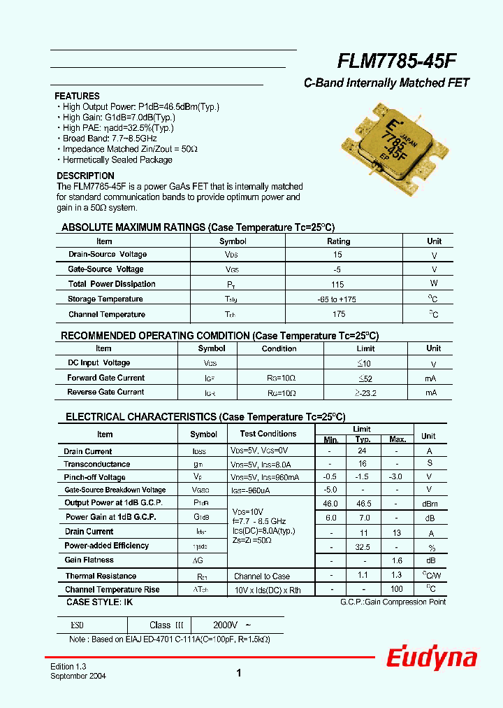 FLM7785-45F_893577.PDF Datasheet