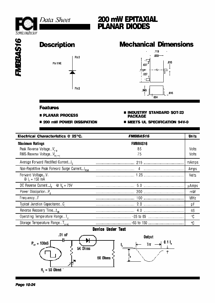 FMBBAS16_1240895.PDF Datasheet