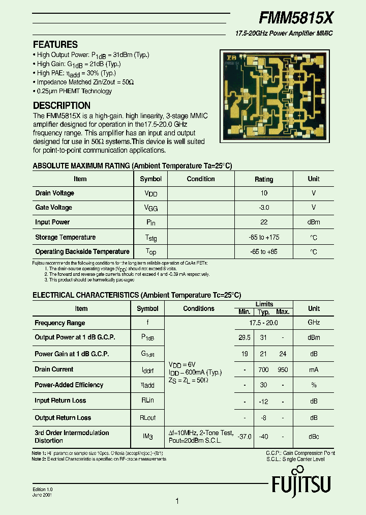 FMM5815X_1173140.PDF Datasheet