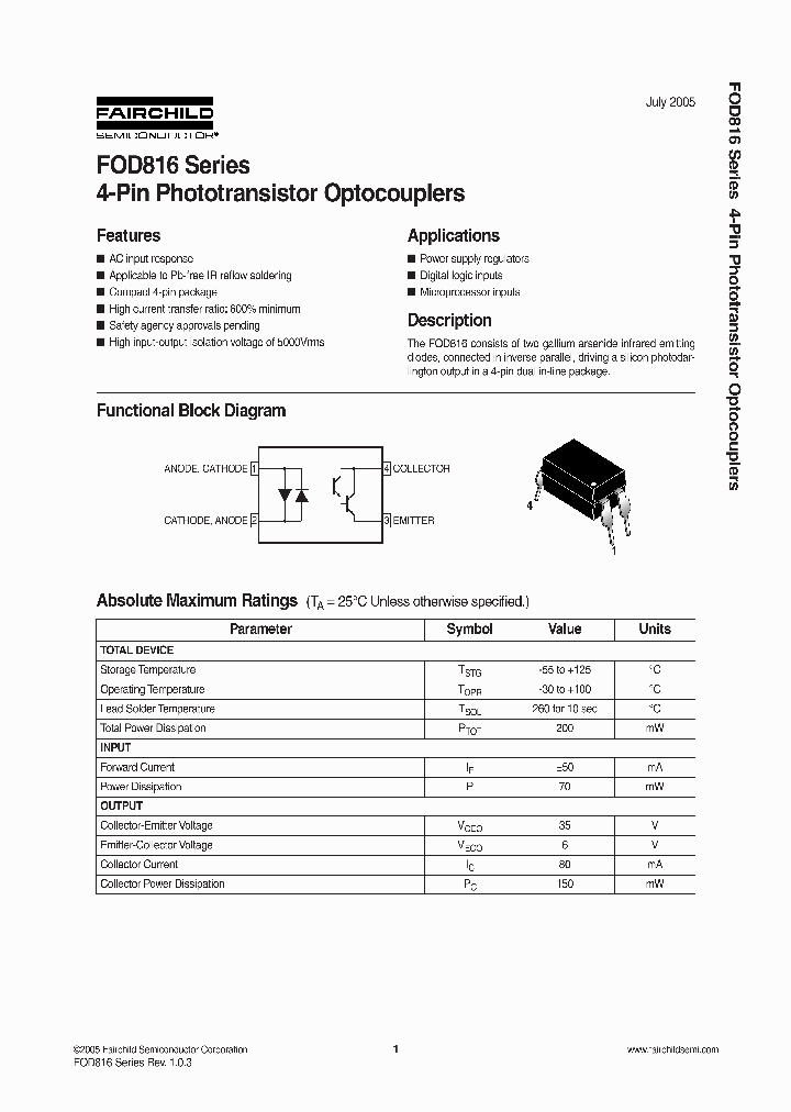 FOD816S_679795.PDF Datasheet