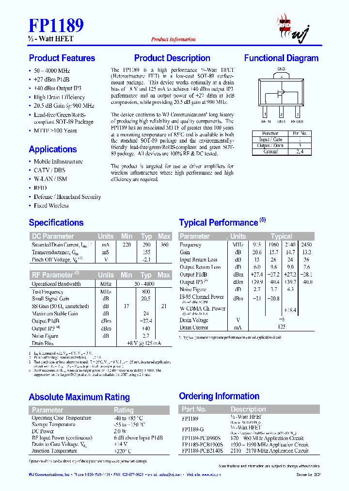 FP1189-G_1110470.PDF Datasheet