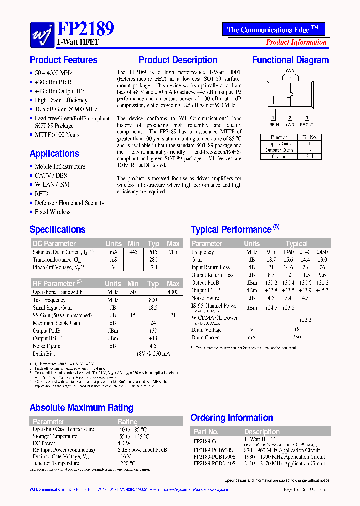 FP2189-PCB900S_1241266.PDF Datasheet