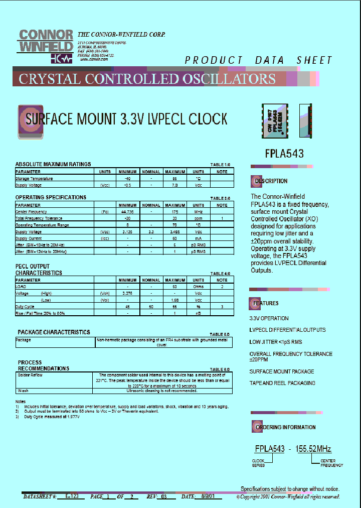 FPLA543_1241368.PDF Datasheet