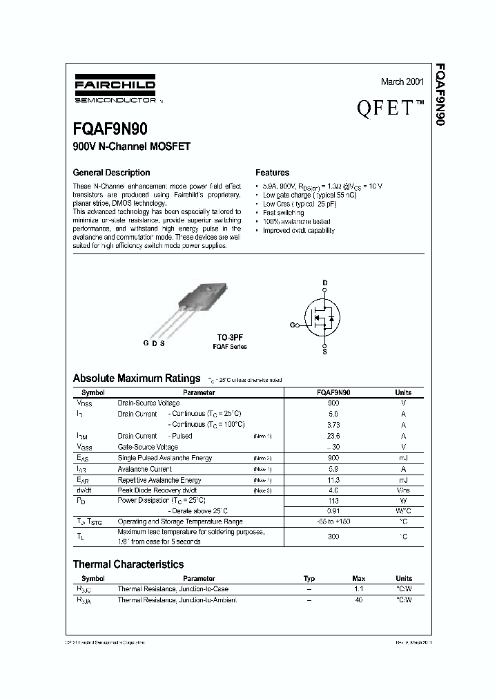 FQAF9N90_1241513.PDF Datasheet