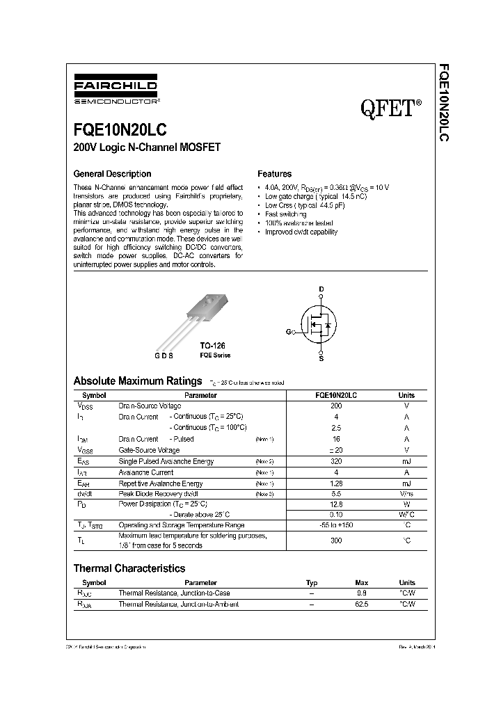 FQE10N20LC_1241534.PDF Datasheet