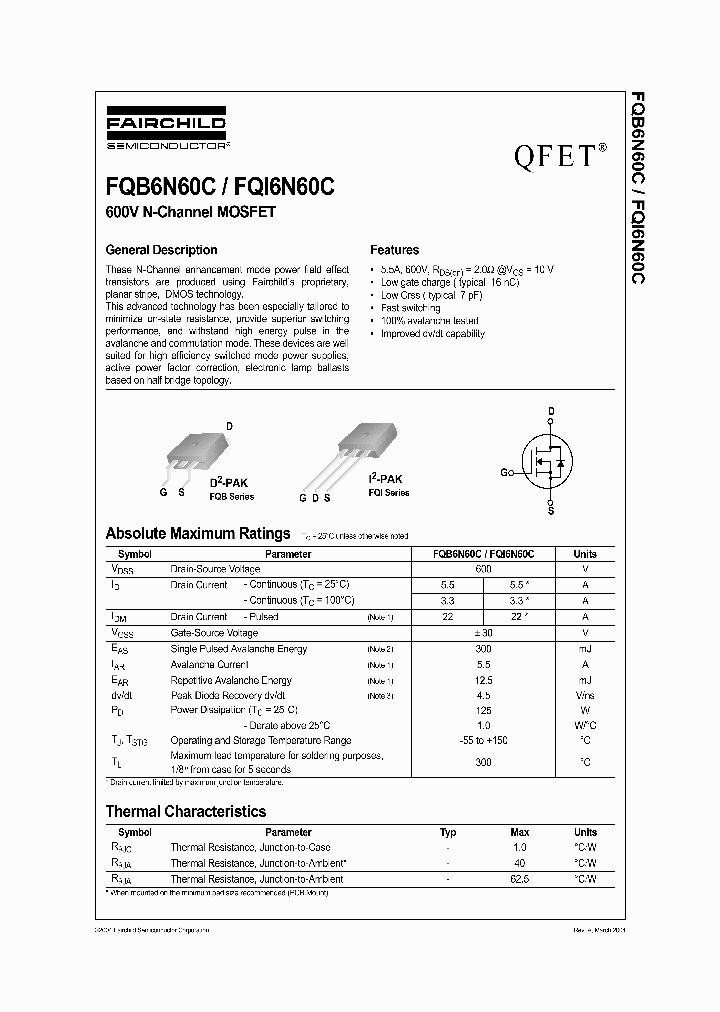FQI6N60C_1241654.PDF Datasheet