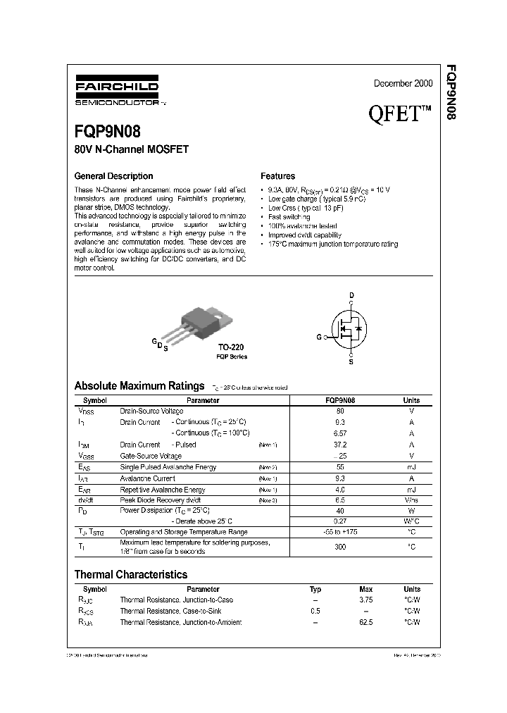 FQP9N08_1241786.PDF Datasheet