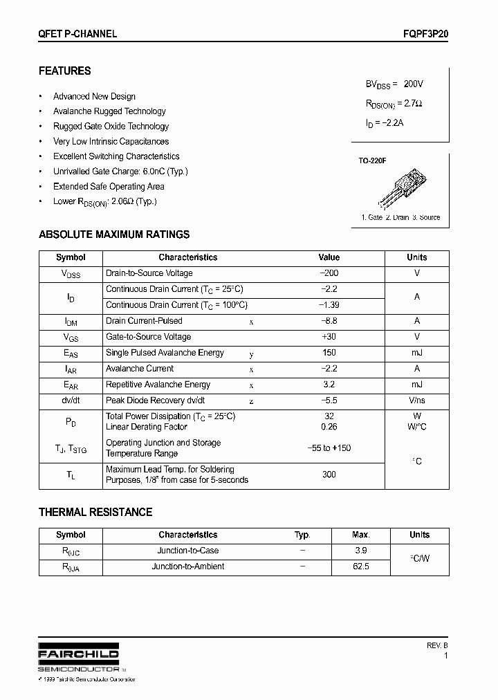 FQPF3P20_1241861.PDF Datasheet