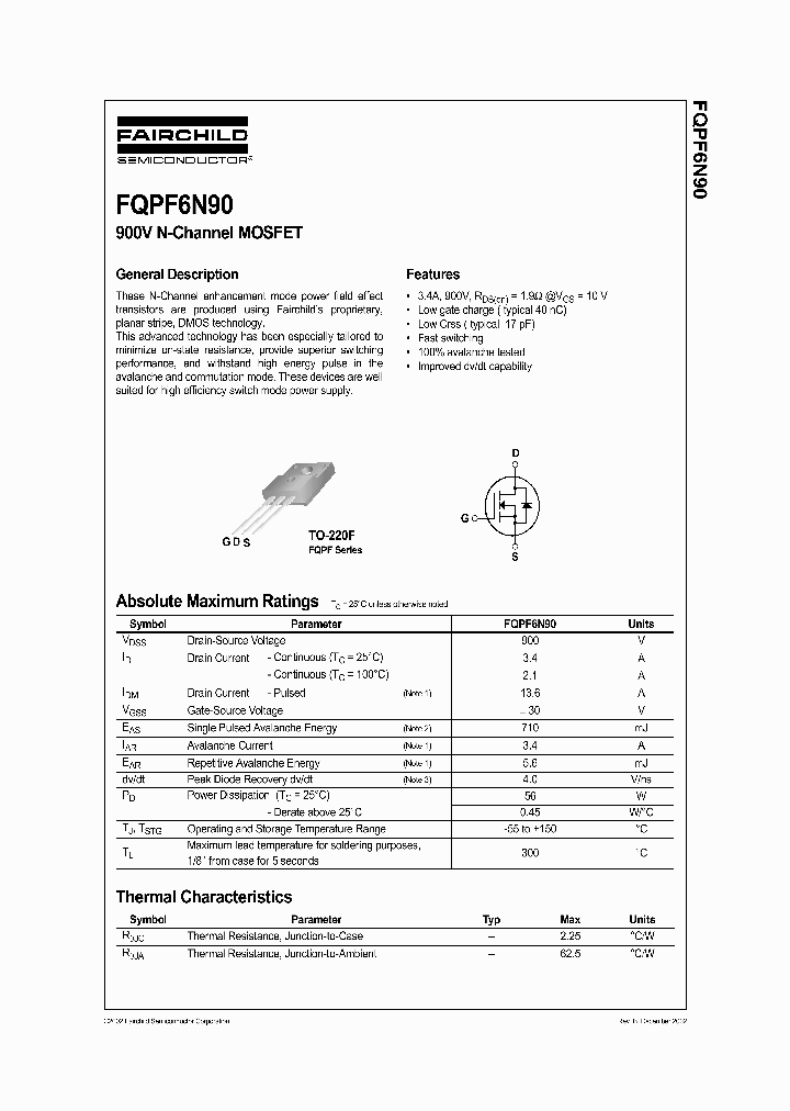 FQPF6N90_1241904.PDF Datasheet