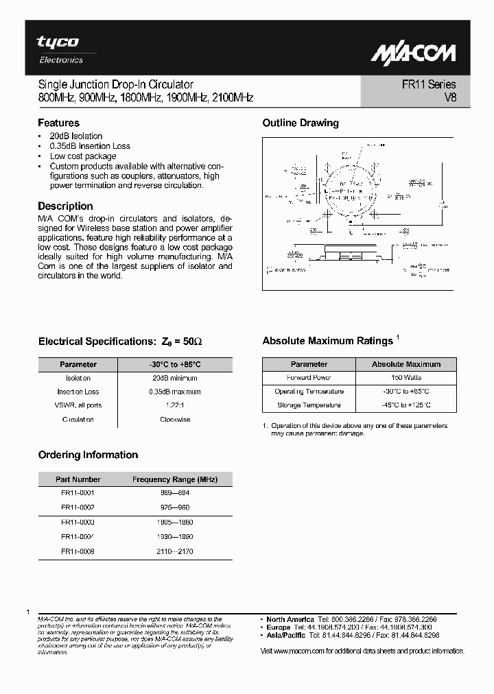 FR11-0009_1242065.PDF Datasheet
