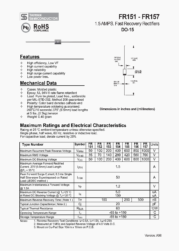 FR155_1091734.PDF Datasheet