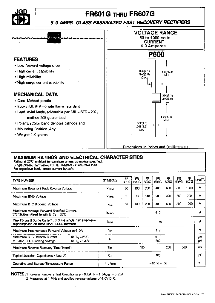 FR607G_1242207.PDF Datasheet