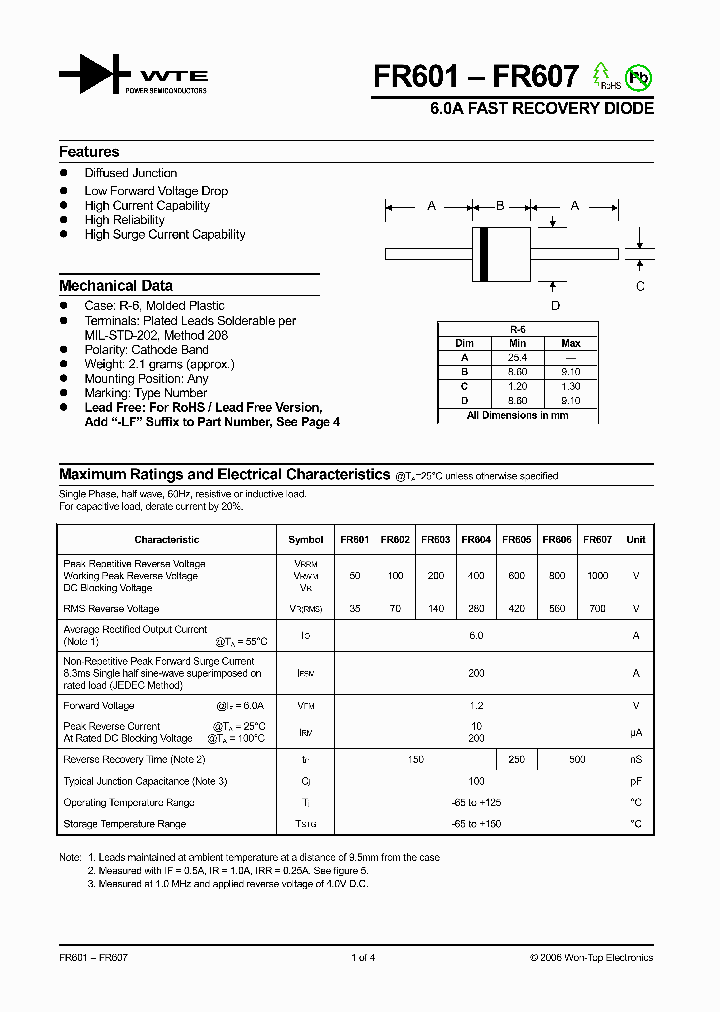 FR607-T3_1242212.PDF Datasheet