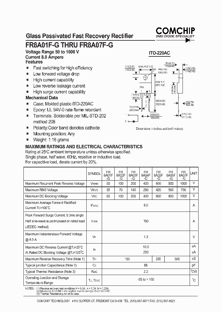 FR8A07F-G_1242226.PDF Datasheet