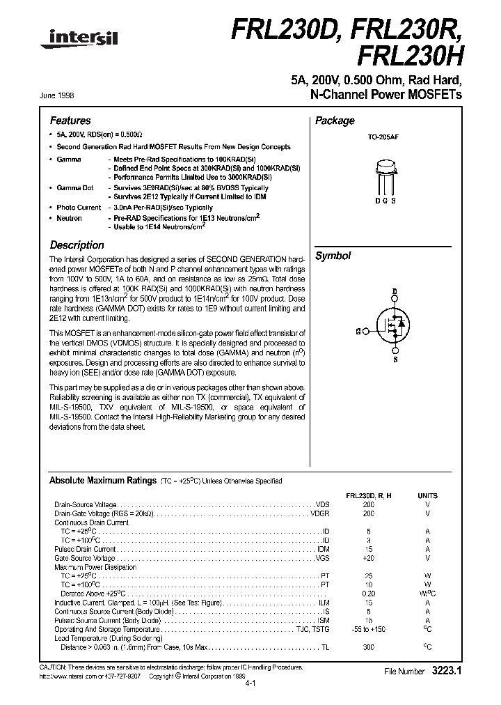 FRL230R_1242289.PDF Datasheet