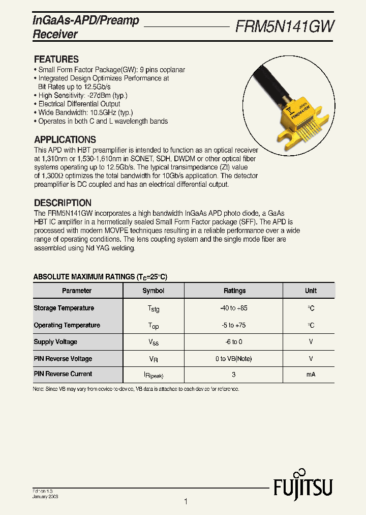 FRM5N141GW_1173130.PDF Datasheet