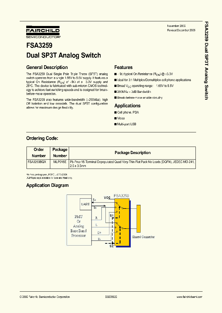 FSA3259BQX_1242792.PDF Datasheet