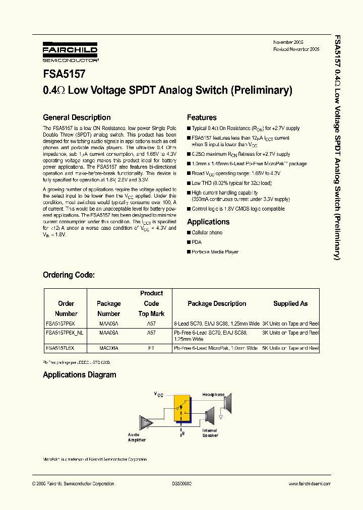 FSA5157L6X_1132786.PDF Datasheet