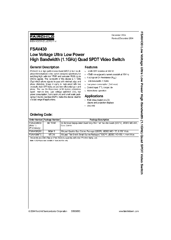 FSAV430QSC_1132788.PDF Datasheet