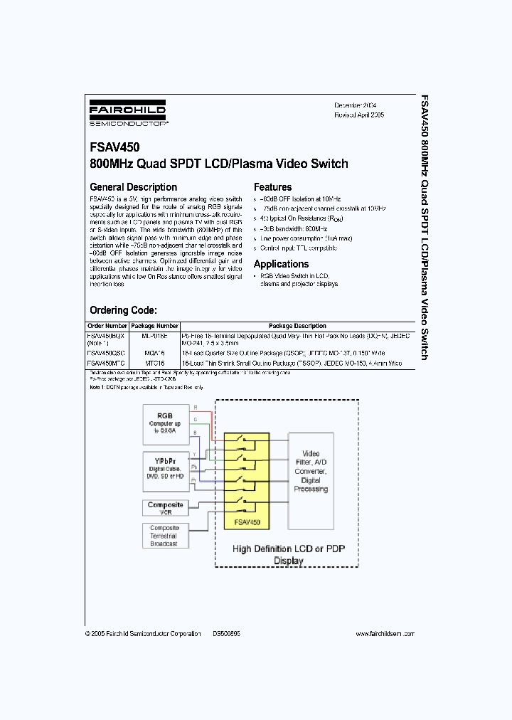 FSAV450BQX_1132580.PDF Datasheet