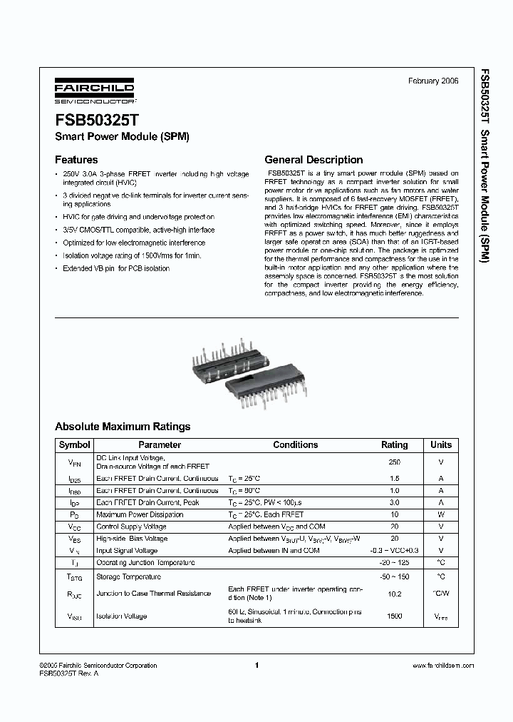 FSB50325T_1242833.PDF Datasheet