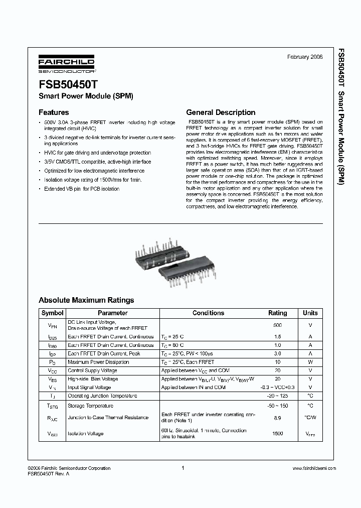 FSB50450T_1242836.PDF Datasheet