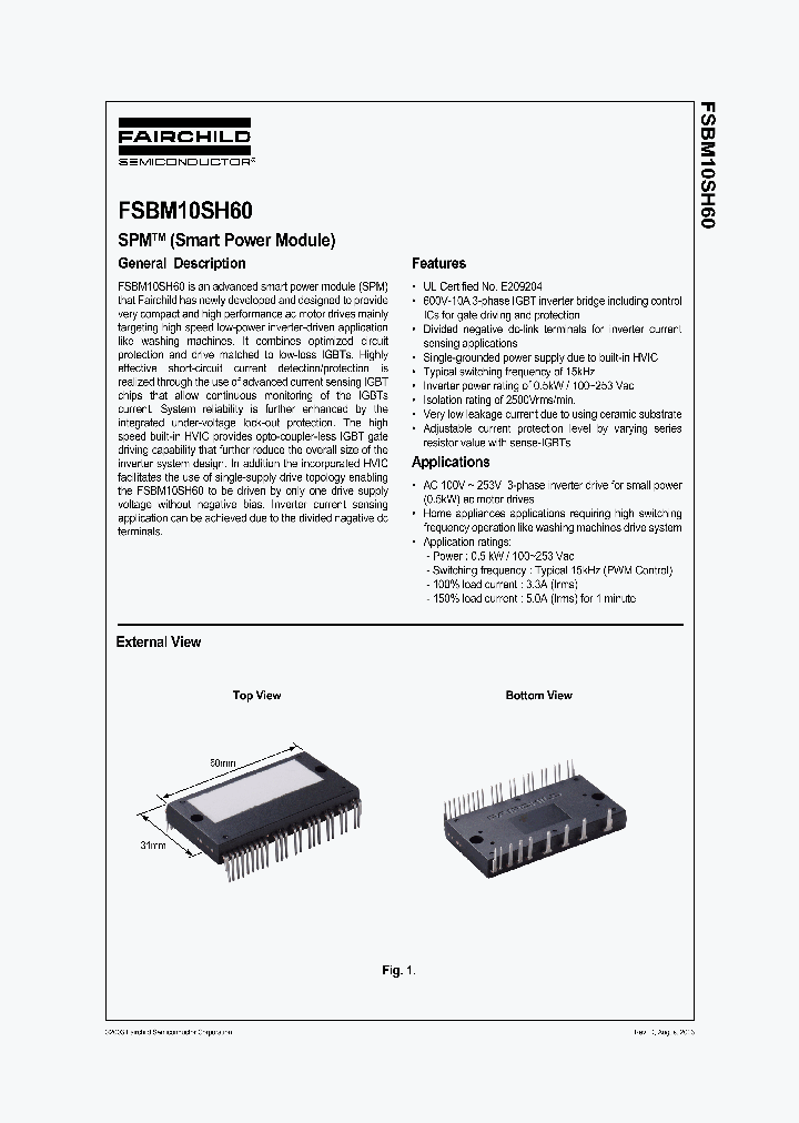FSBM10SH60_1242850.PDF Datasheet