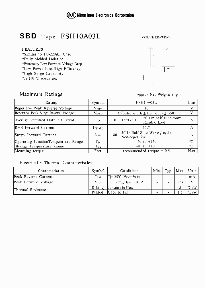FSH10A03L_1242918.PDF Datasheet