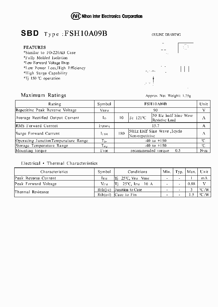 FSH10A09B_1242924.PDF Datasheet