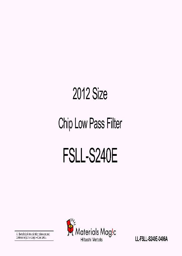 FSLL-S240E_1242963.PDF Datasheet