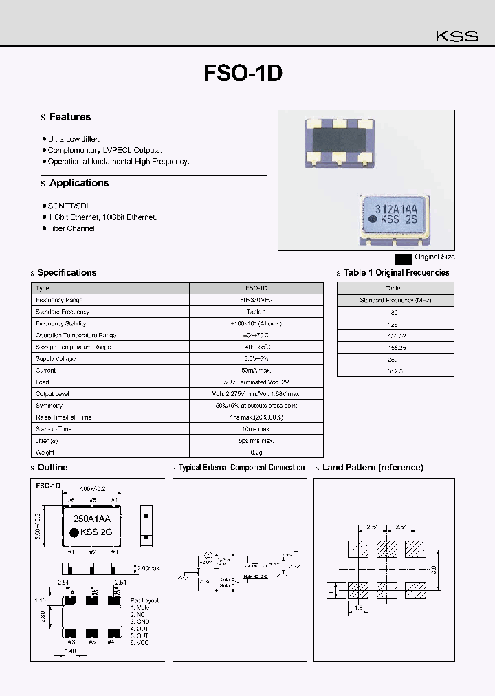 FSO-1D_1242978.PDF Datasheet