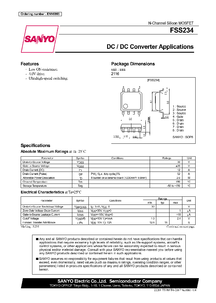 FSS234_1243009.PDF Datasheet