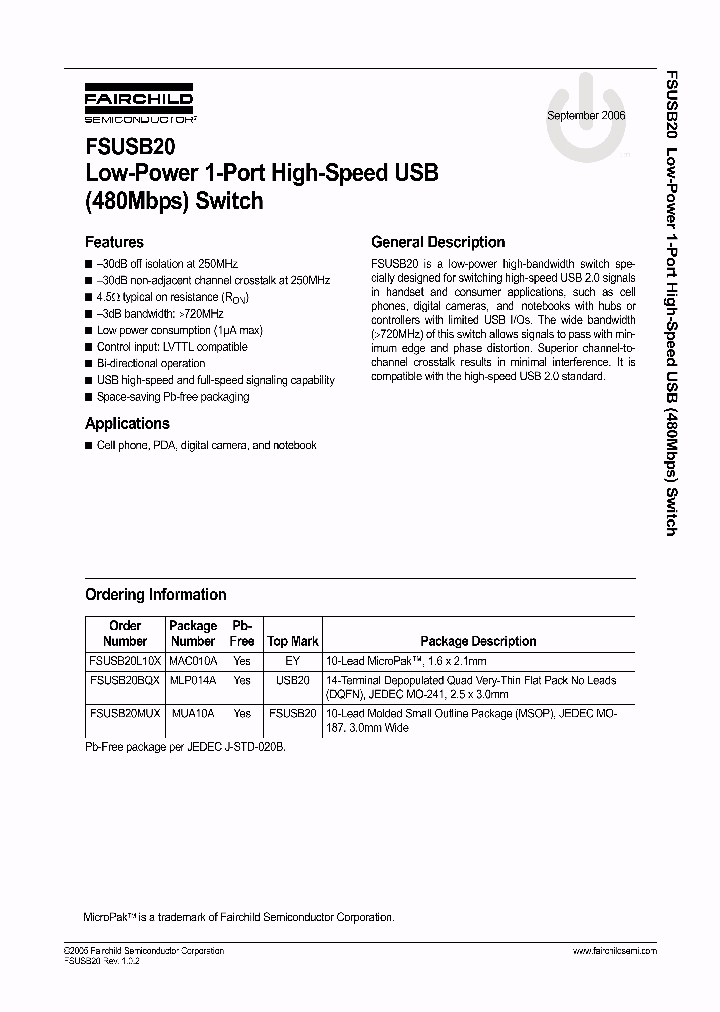 FSUSB2006_1243195.PDF Datasheet