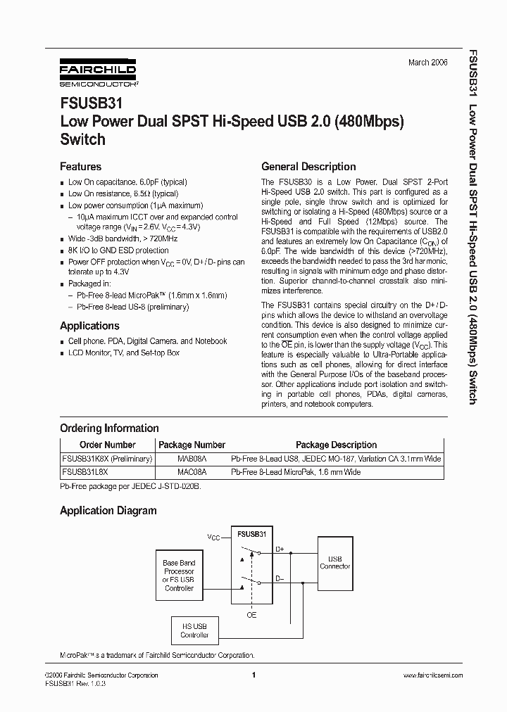 FSUSB31K8X_705422.PDF Datasheet