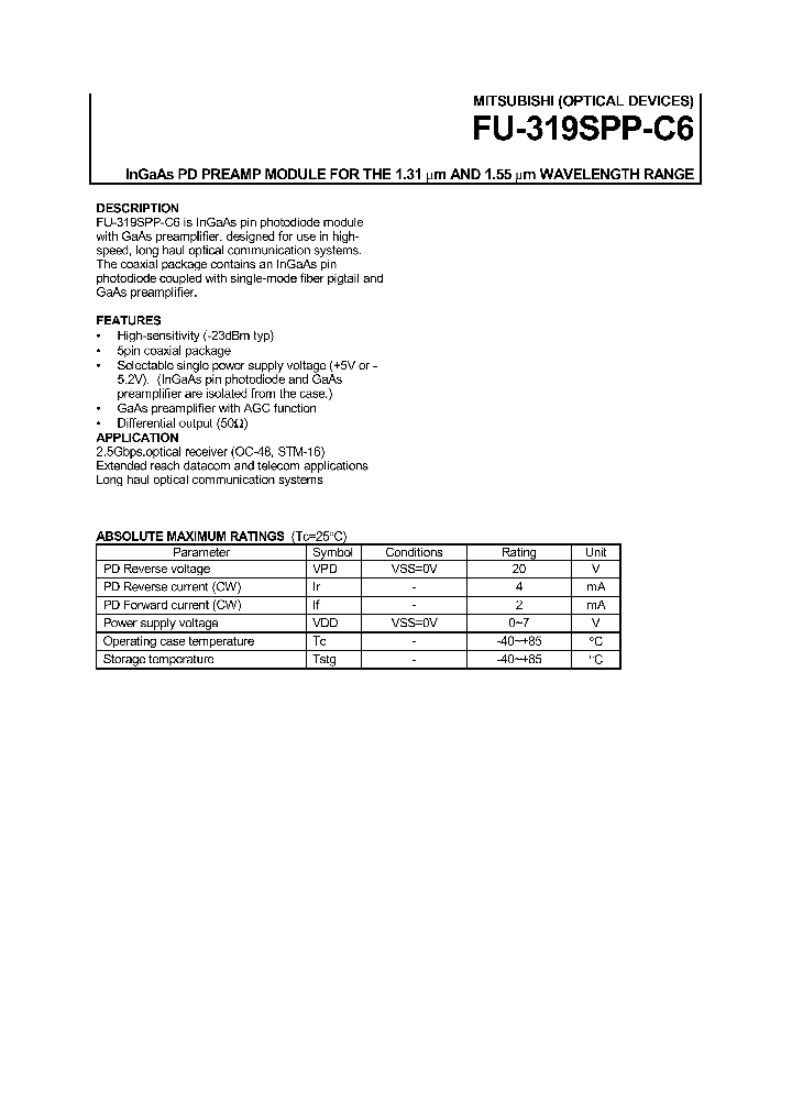 FU-319SPP-C6_1243317.PDF Datasheet