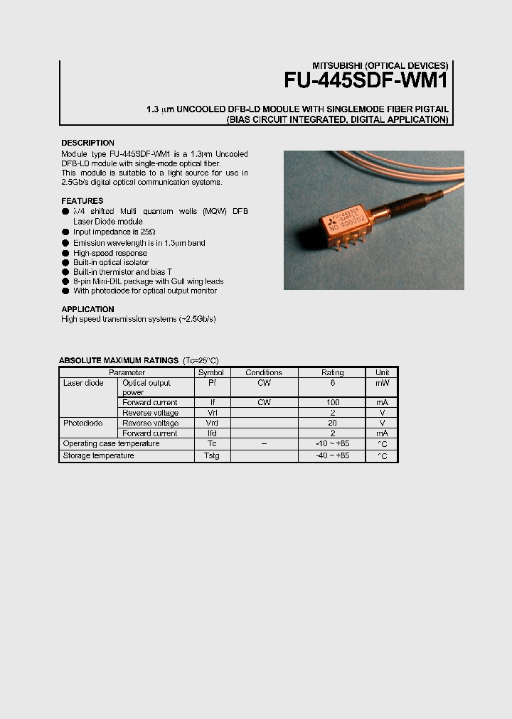 FU-445SDF-WM1_1243336.PDF Datasheet