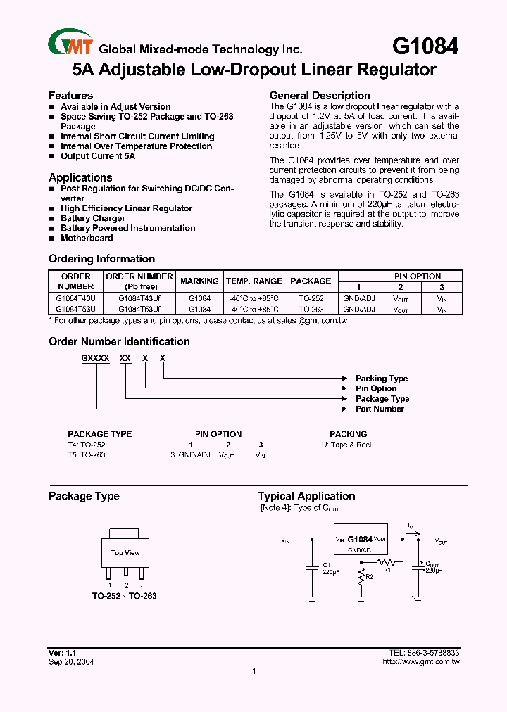G1084T53U_679911.PDF Datasheet