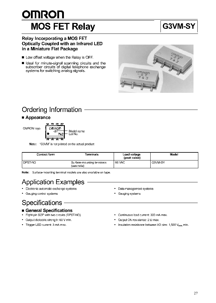 G3VM-SY_1243870.PDF Datasheet