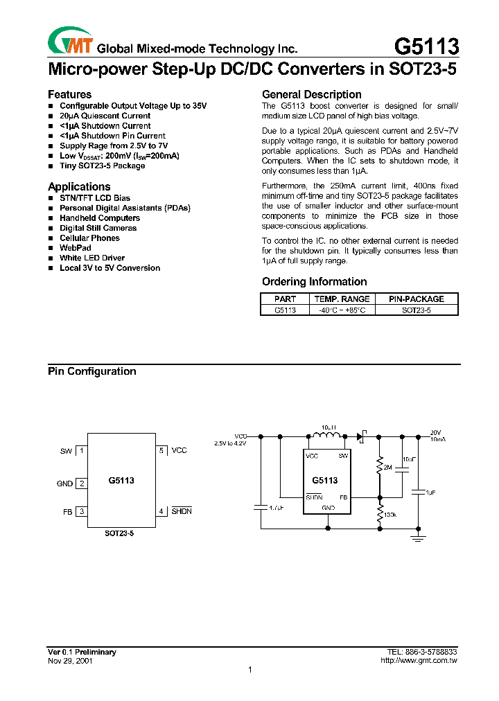 G5113_1243893.PDF Datasheet