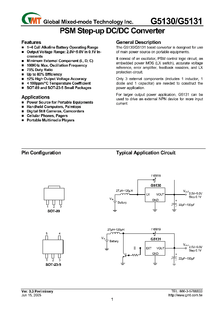 G5131-50T23UF_1243899.PDF Datasheet