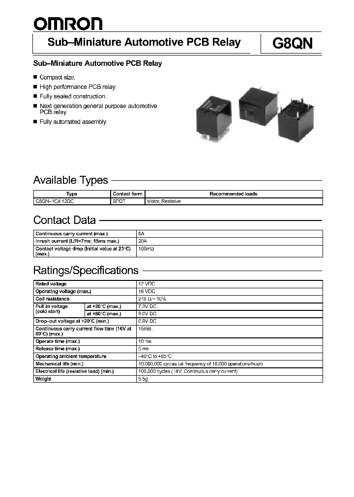 G8QN-1C412DC_1244035.PDF Datasheet