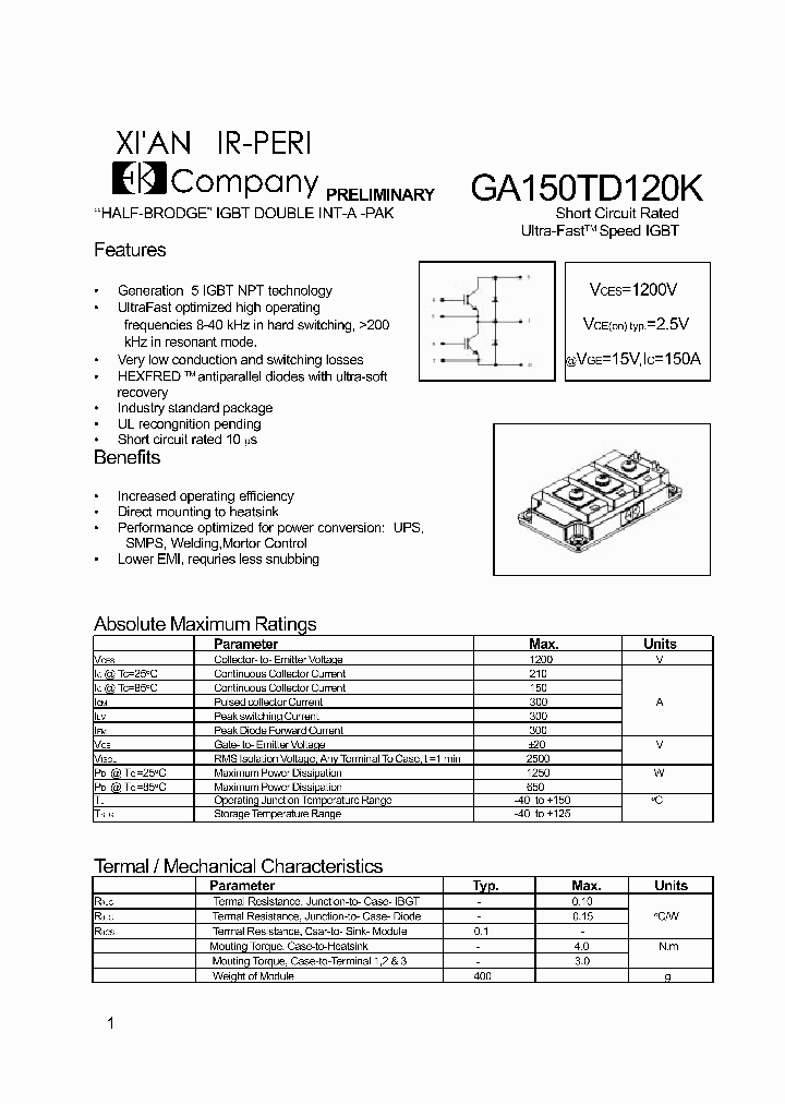 GA150TD120K_1029800.PDF Datasheet