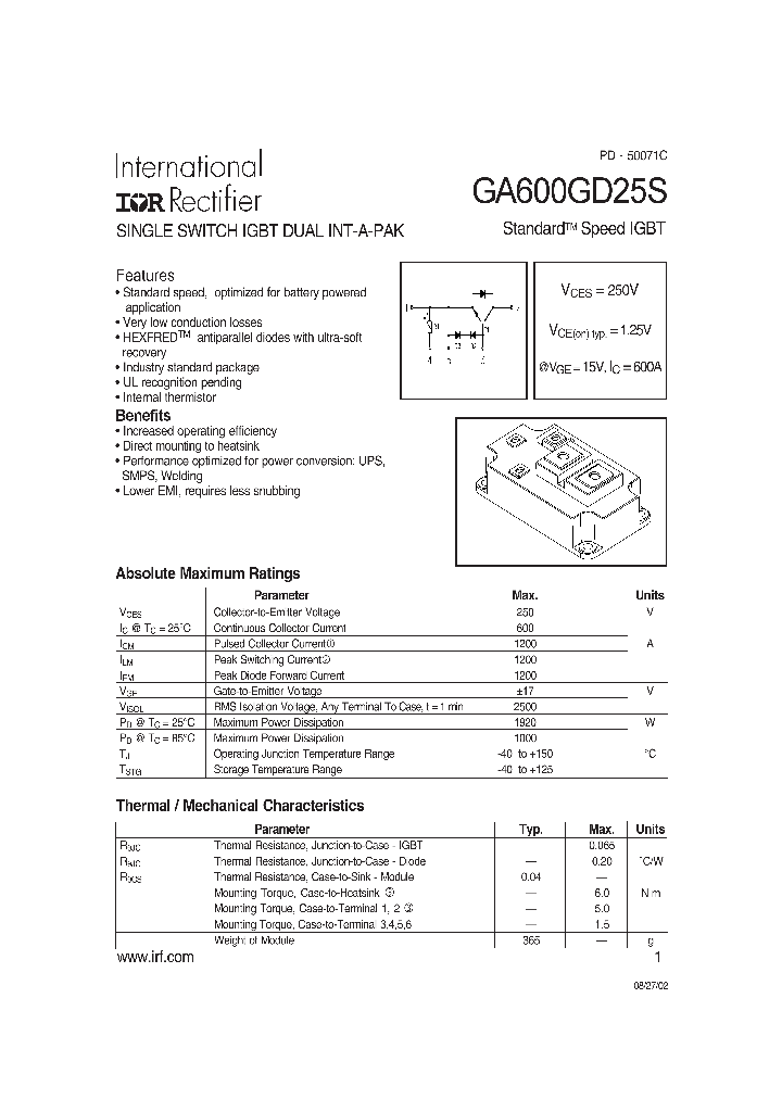GA600GD25S_1040296.PDF Datasheet