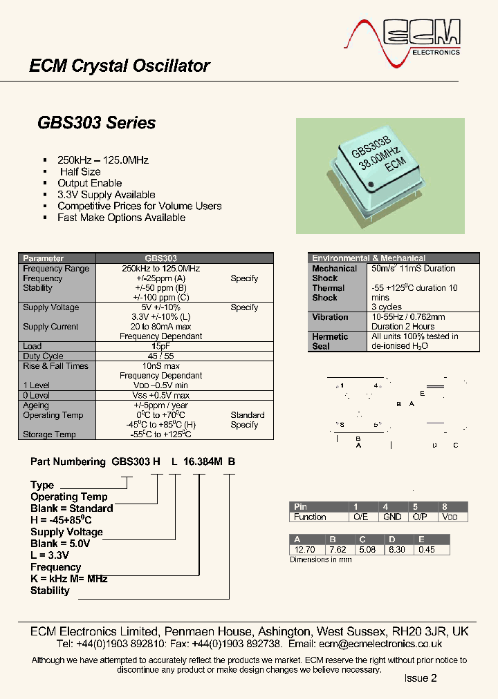 GBS303HL16384MB_1244327.PDF Datasheet