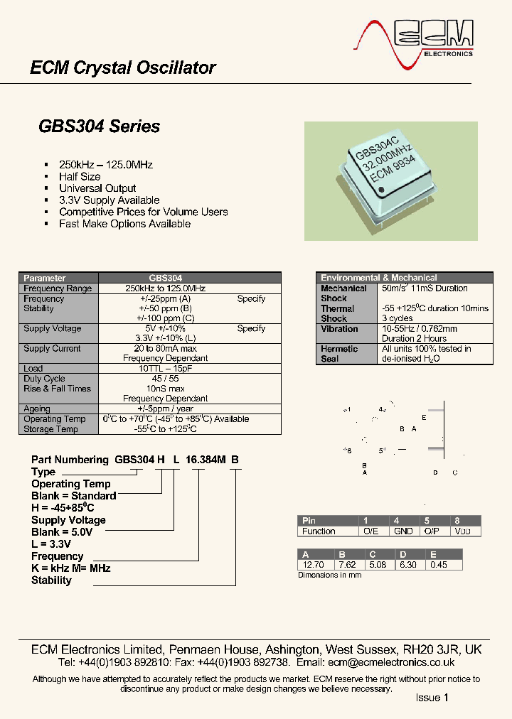 GBS304HL16384MB_1244328.PDF Datasheet