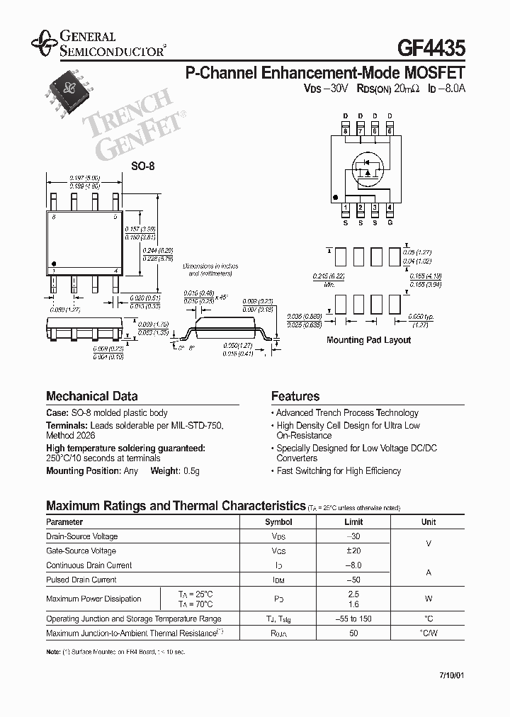 GF4435_1052517.PDF Datasheet