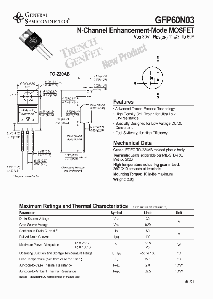 GFP60N03_1244604.PDF Datasheet