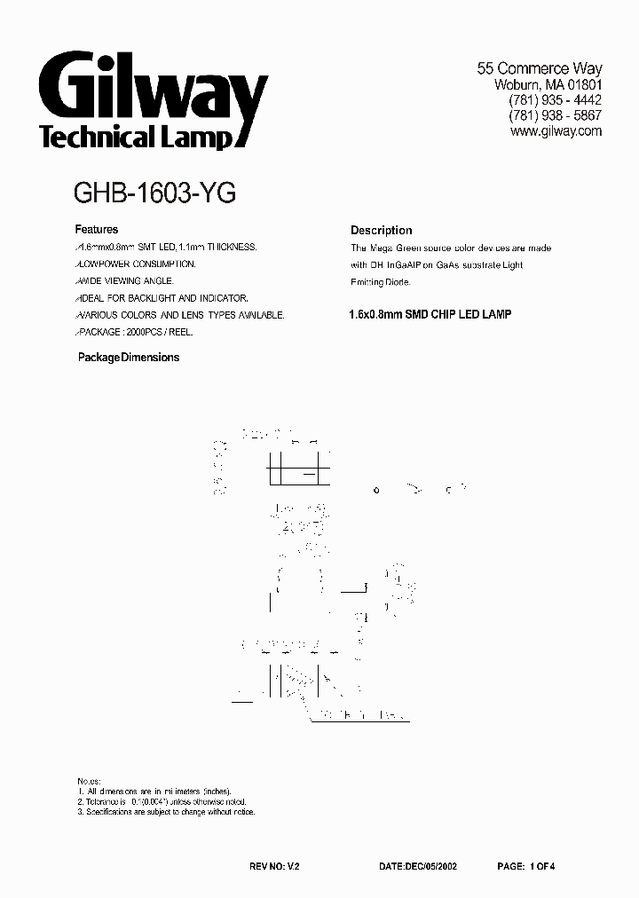 GHB-0603-YG_1244624.PDF Datasheet