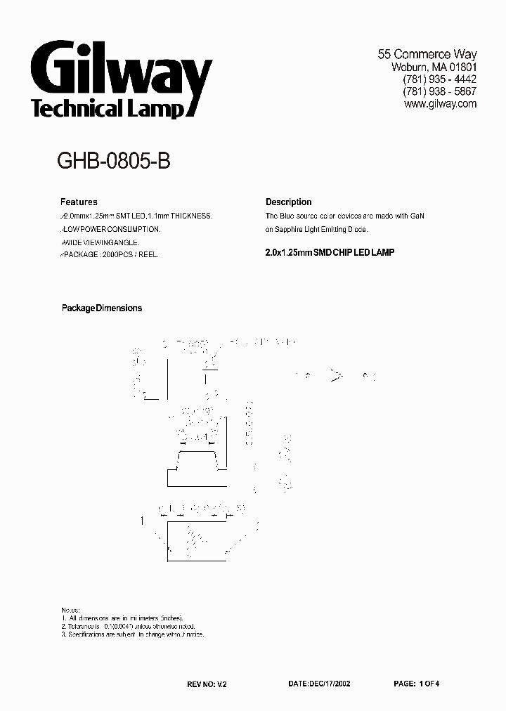 GHB-0805-B_1244631.PDF Datasheet