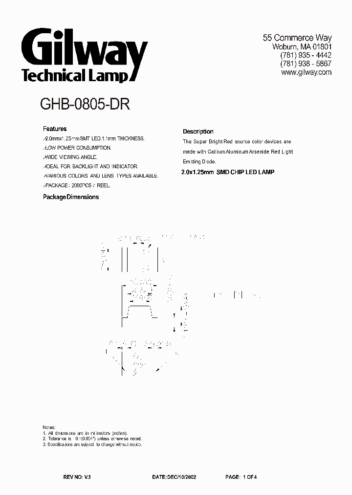 GHB-0805-DR_1244632.PDF Datasheet